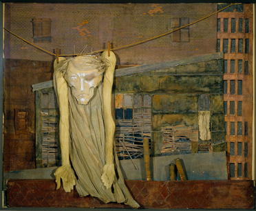 Mina Loy. Christ on a Clothesline, c. 1955-59.